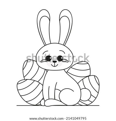 Bunny Coloring Pages | Free download on ClipArtMag