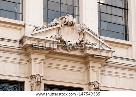 External classical architecture of the Sala Sao Paulo, Brazil