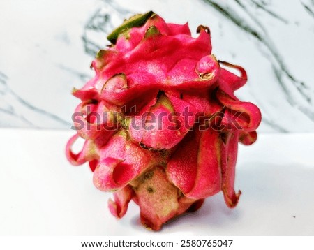 Similar – Image, Stock Photo One fresh red organic apple on a blue studio background