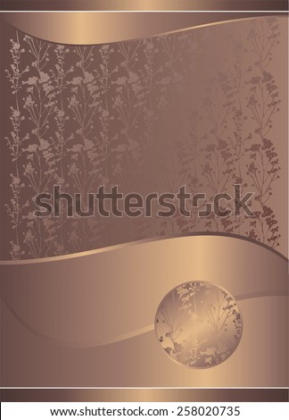 The template for labels, page layout, Abstract background, floral pattern, flower background