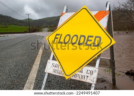 Foto Bild Hochwasser Sperrgebiet