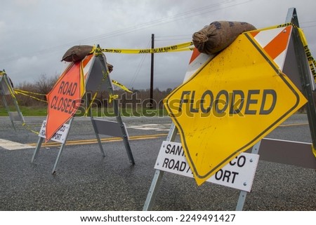 Similar – Foto Bild Hochwasser Sperrgebiet