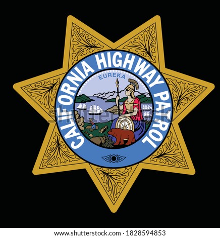 California Highway Patrol logo vector 