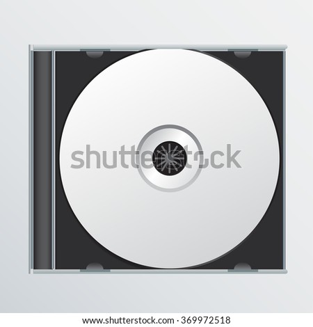 Cd Packaging Template : Vector Illustration