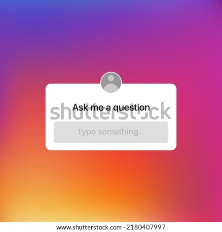 Poll in social network vector illustration. Ask me a question, window, box, interaction, media, communication, reaction, comment, followers, users. Feedback concept. Vector line icon for Business.