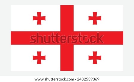GEORGIA Flag with Original color
