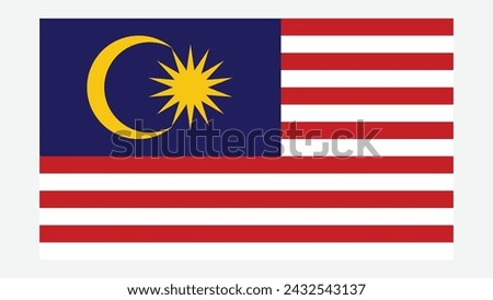 MALAYSIA Flag with Original color