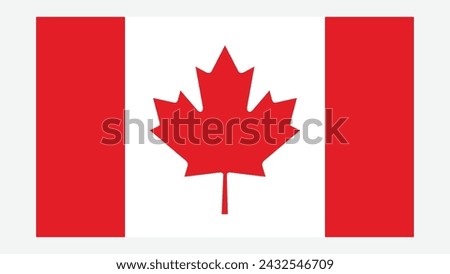 CANADA Flag with Original color