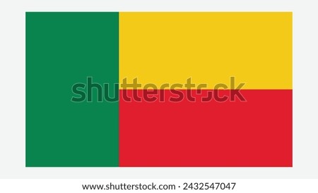 BENIN Flag with Original color