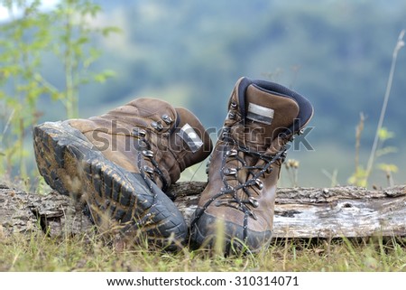 Walking shoes. All terrain shoes