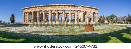 Similar – Image, Stock Photo Columns, Paestum, Italy