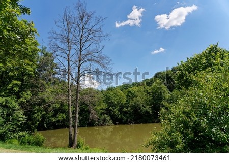 Similar – Image, Stock Photo Summer in Kraichgau warm