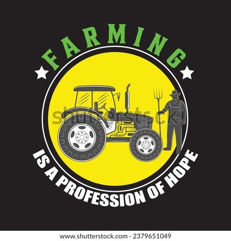 Farmer is a profession of hope