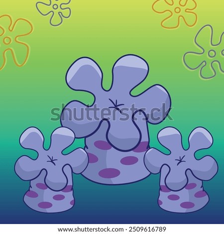 bikini bottom, flowers coral vector, birthday decoration, spongebob cricut, cricut files, bikini botton sky, coral