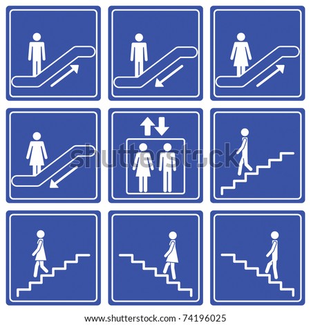 up/down => pictogram - icon - symbol