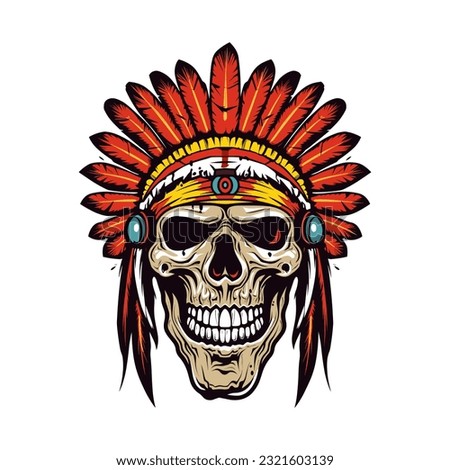 Indian Head Clipart 