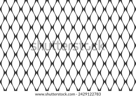 Seamless Geometric Grid Pattern. Lattice Texture. Vector Art.
