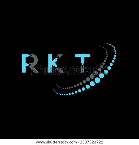 RKT letter logo creative design. RKT unique design.
