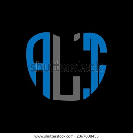ALT letter logo creative design. ALT unique design.
