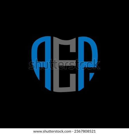 AEP letter logo creative design. AEP unique design.
