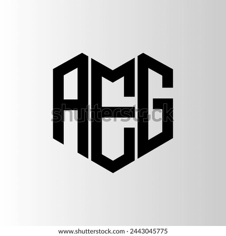 AEG letter logo abstract design. AEG unique design. AEG.
