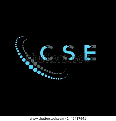 CSE letter logo abstract design. CSE unique design. CSE.
