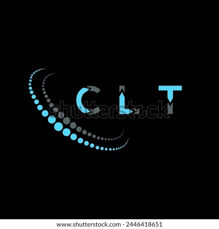 CLT letter logo abstract design. CLT unique design. CLT.
