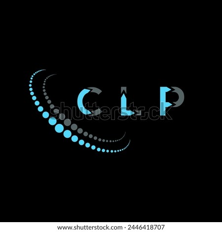 CLP letter logo abstract design. CLP unique design. CLP.
