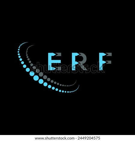 ERF letter logo abstract design. ERF unique design. ERF.
