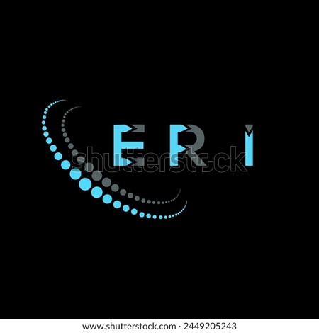 ERI letter logo abstract design. ERI unique design. ERI.
