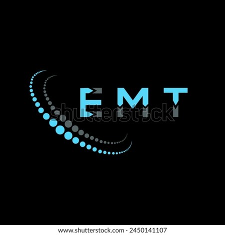 EMT letter logo abstract design. EMT unique design. EMT.
