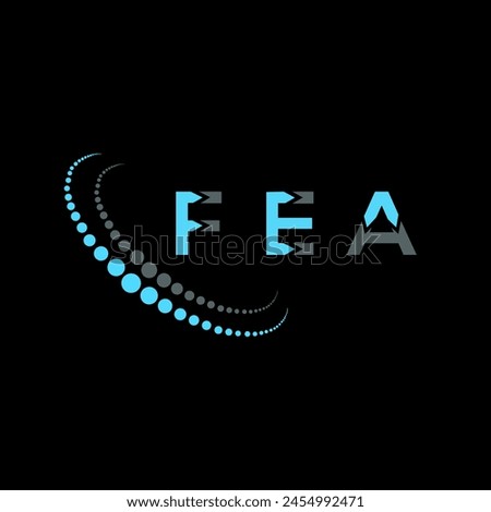 FEA letter logo abstract design. FEA unique design. FEA.
