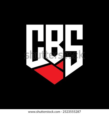 CBS letter logo abstract design. CBS unique design. CBS.
