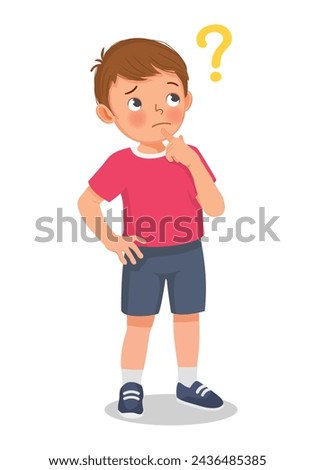 Similar – Image, Stock Photo Little boy with a surfboard on the beach