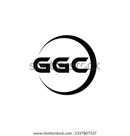 GGC Logo Design, Inspiration for a Unique Identity. Modern Elegance and Creative Design. Watermark Your Success with the Striking this Logo.