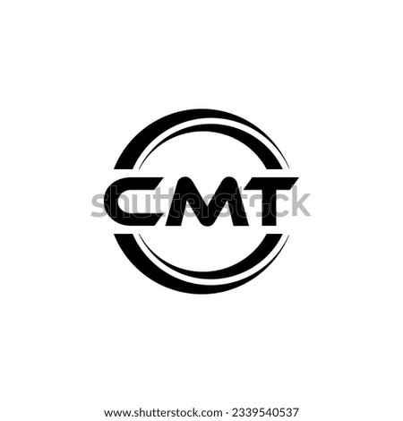 CMT Logo Design, Inspiration for a Unique Identity. Modern Elegance and Creative Design. Watermark Your Success with the Striking this Logo.