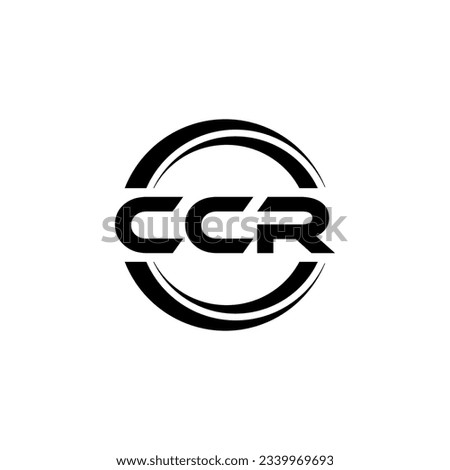 CCR Logo Design, Inspiration for a Unique Identity. Modern Elegance and Creative Design. Watermark Your Success with the Striking this Logo.