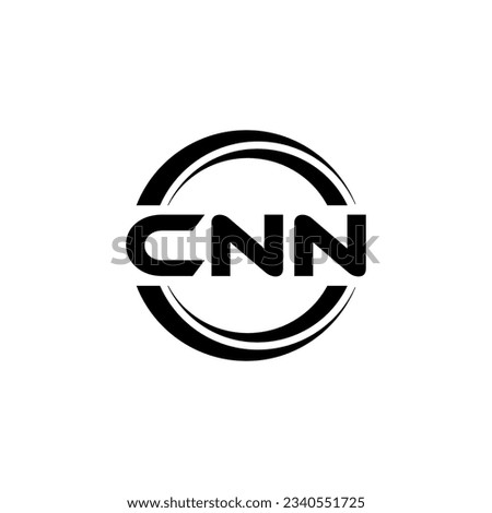 CNN Logo Design, Inspiration for a Unique Identity. Modern Elegance and Creative Design. Watermark Your Success with the Striking this Logo.