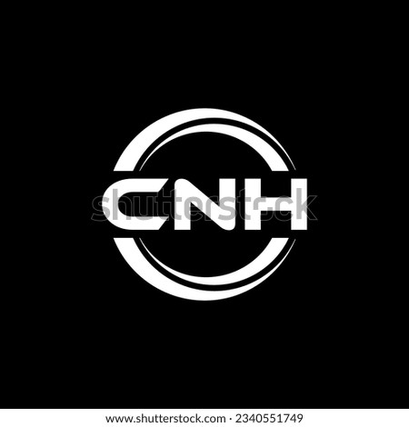 CNH Logo Design, Inspiration for a Unique Identity. Modern Elegance and Creative Design. Watermark Your Success with the Striking this Logo.