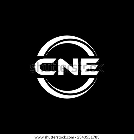CNE Logo Design, Inspiration for a Unique Identity. Modern Elegance and Creative Design. Watermark Your Success with the Striking this Logo.