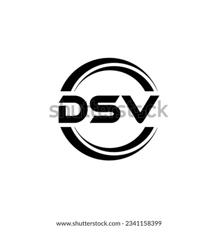 DSV Logo Design, Inspiration for a Unique Identity. Modern Elegance and Creative Design. Watermark Your Success with the Striking this Logo.