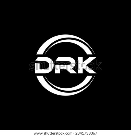 DRK Logo Design, Inspiration for a Unique Identity. Modern Elegance and Creative Design. Watermark Your Success with the Striking this Logo.