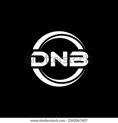 DNB Logo Design, Inspiration for a Unique Identity. Modern Elegance and Creative Design. Watermark Your Success with the Striking this Logo.