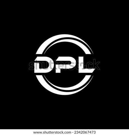 DPL Logo Design, Inspiration for a Unique Identity. Modern Elegance and Creative Design. Watermark Your Success with the Striking this Logo.