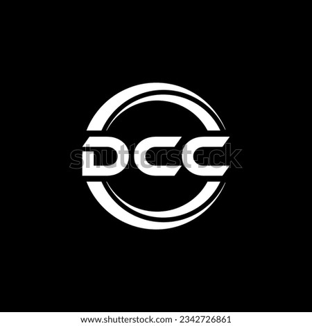 DCC Logo Design, Inspiration for a Unique Identity. Modern Elegance and Creative Design. Watermark Your Success with the Striking this Logo.