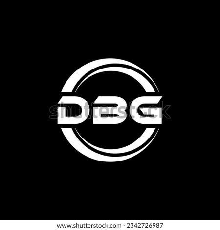 DBG Logo Design, Inspiration for a Unique Identity. Modern Elegance and Creative Design. Watermark Your Success with the Striking this Logo.