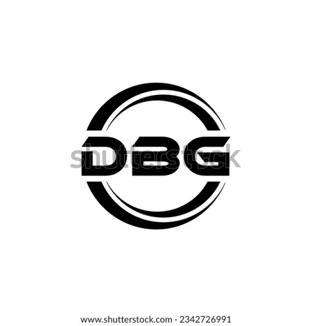 DBG Logo Design, Inspiration for a Unique Identity. Modern Elegance and Creative Design. Watermark Your Success with the Striking this Logo.