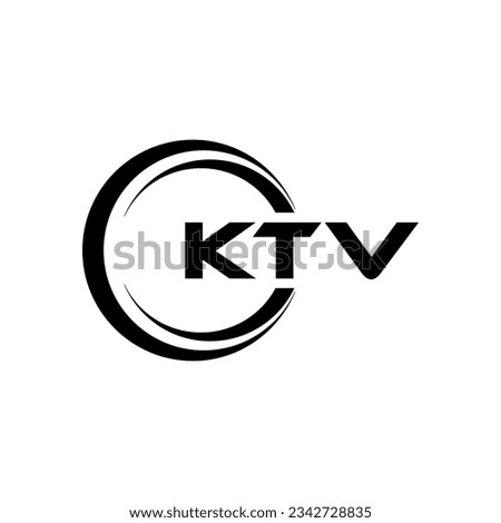 KTV Logo Design, Inspiration for a Unique Identity. Modern Elegance and Creative Design. Watermark Your Success with the Striking this Logo.