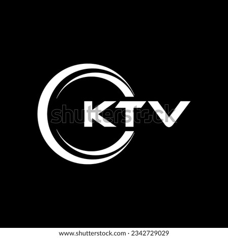 KTV Logo Design, Inspiration for a Unique Identity. Modern Elegance and Creative Design. Watermark Your Success with the Striking this Logo.