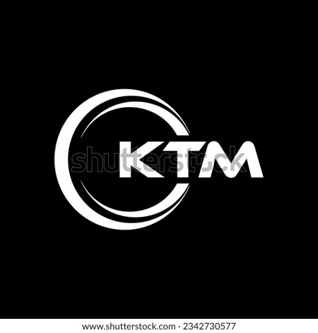 KTM Logo Design, Inspiration for a Unique Identity. Modern Elegance and Creative Design. Watermark Your Success with the Striking this Logo.